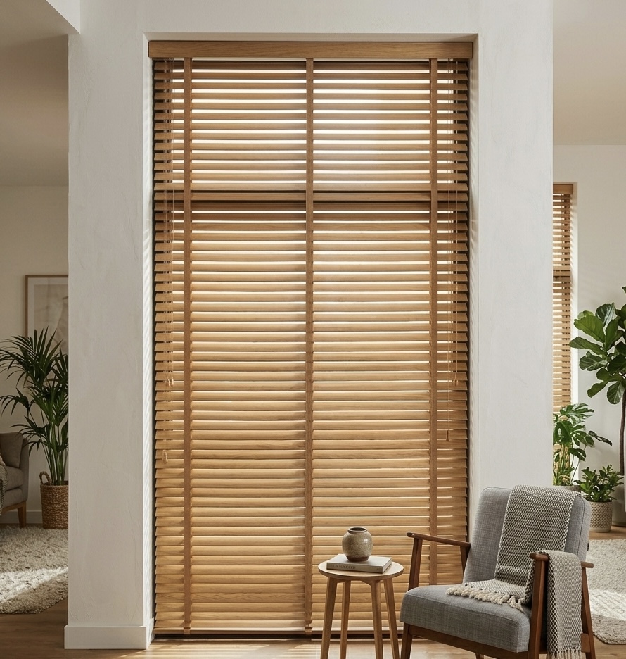 الستائر الخشبية 